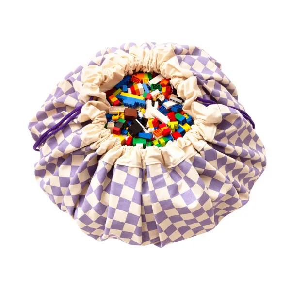Play&Go - Toy Storage Bag - Vichy Purple
