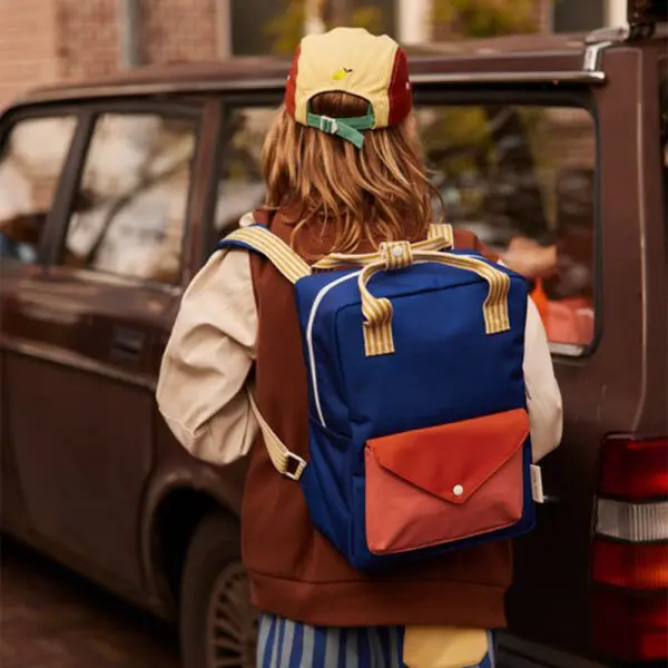 Sticky Lemon - Kids Backpack Medium - Wonders - Envelope - Ned Blue