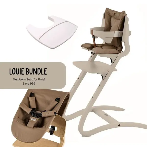 Leander - Bundle Louie High Chair - Cappuccino