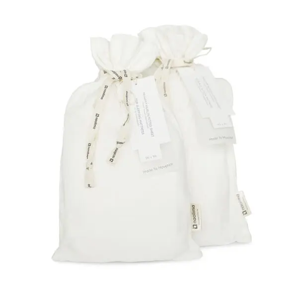 Naolima - MoveMi® Mousseline Hoeslaken / Slaapmatras / Gewatteerd