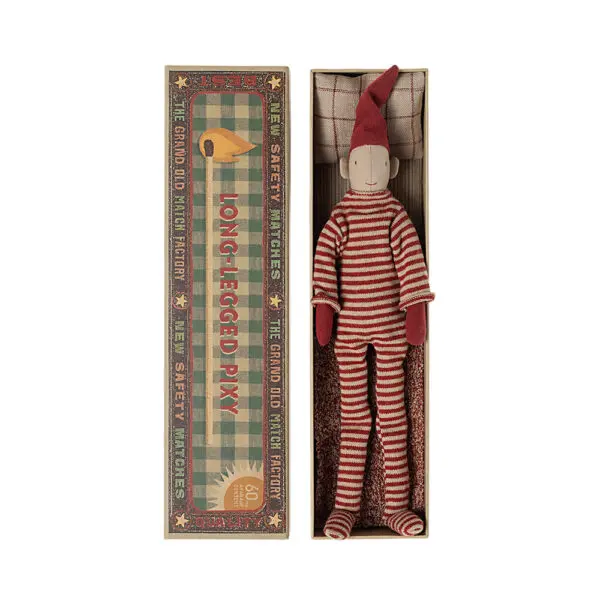Maileg - Long Legged Pixy in Matchbox Small
