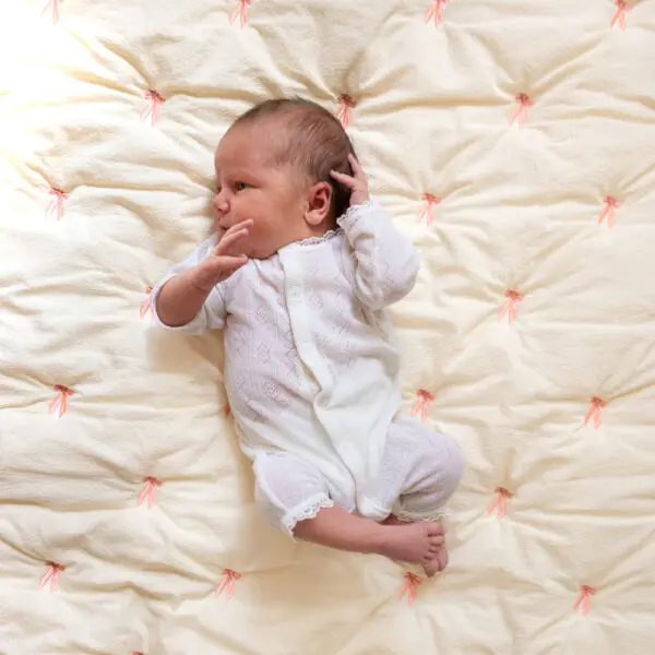 Cam Cam Copenhagen - Kids Blanket - Embroidered - Bows