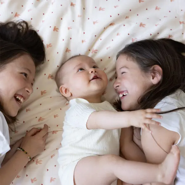 Cam Cam Copenhagen - Baby Bedding Set - Bows - 70 x 100 cm