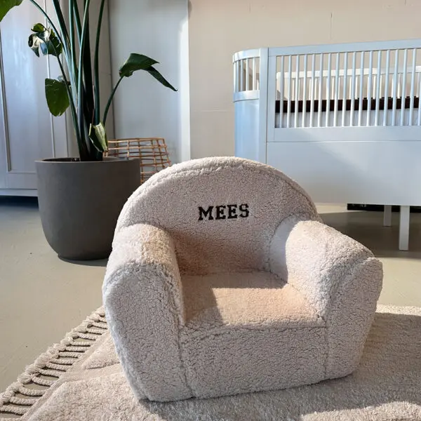 Akomo Kids - Teddy Kids Chair Sand | Personalized