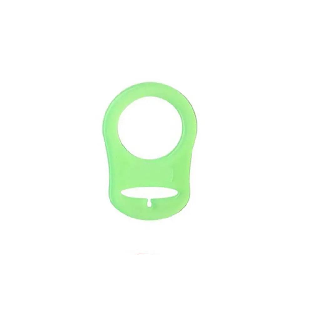 Akomo Kids - Schnullerring Cliphalter - Transparent Grün