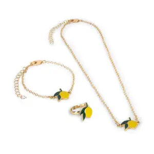 Konges Sløjd - Lemon Jewelry Set - Gold