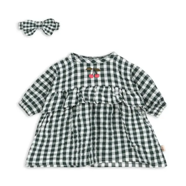 Konges Sløjd - Doll Clothes Set - Green Check