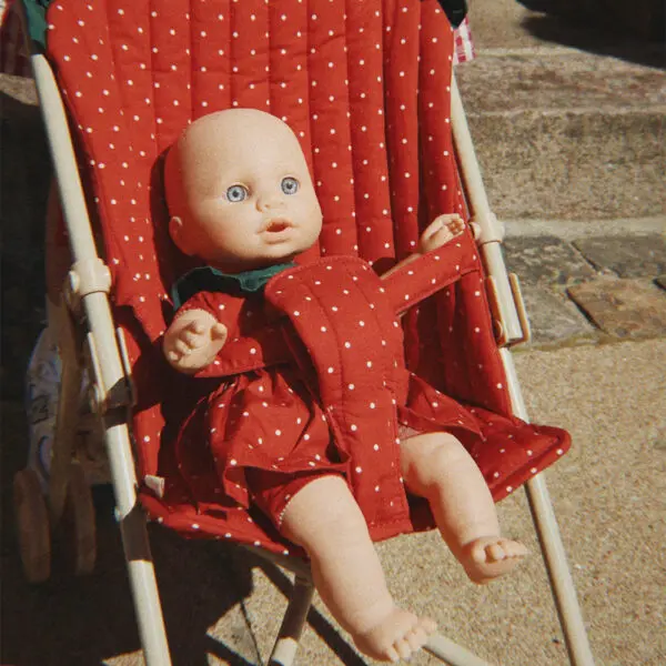 Konges Sløjd - Fraise Doll Stroller - Fraise Dot