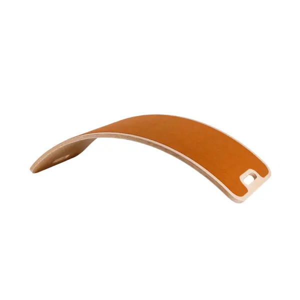 Curve Lab - Balance Board - Perfect Arc - Felt - Light Brown