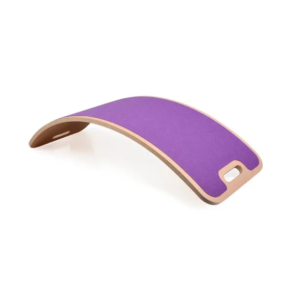 Curve Lab - Balance Board - Perfect Arc - Felt - Purple