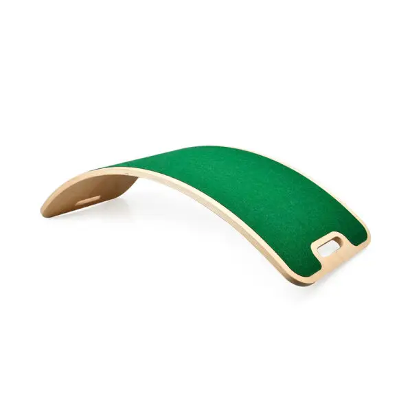 Curve Lab - Balance Board - Perfect Arc - Felt - Green