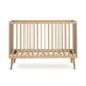 Quax - Cocoon Bab Cot - Natural Oak - 120 x 60 cm