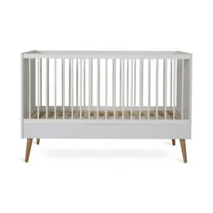 Quax - Cocoon Convertible Bab Cot - Ice White - 140 x 70 cm