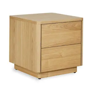 Quax - Yume Night Chest with 2 Drawers - Natural Ash