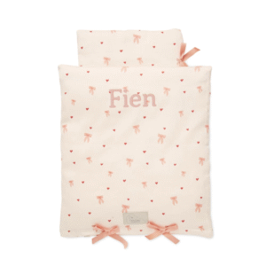 Cam Cam Copenhagen - Puppen Bettwäscheset- Schleifen - mit Name