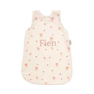 Cam Cam Copenhagen - Puppen Schlafsack - Schleifen - mit Name