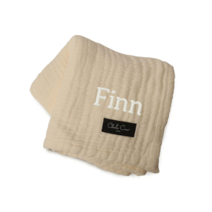 Charlie Crane - DOLI - Blanket - Milk - with Name