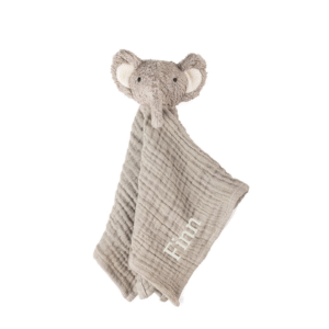 Sebra - Knuffeldoekje - Finley the Elephant - met Naam