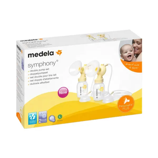 Medela - PersonalFit PLUS - Double Pump Set for Symphony - Size S - 21 mm