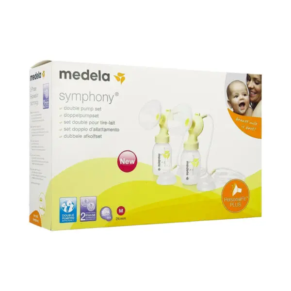 Medela - PersonalFit PLUS - Double Pump Set for Symphony - Maat M - 24 mm
