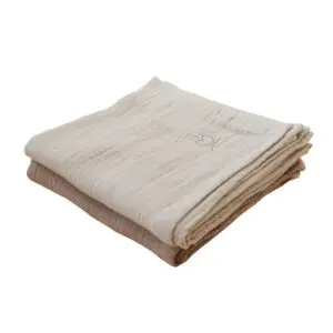We Are Bitte - Muslin Cloth 2-Pack Gift Box - Light Sand / Clay