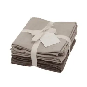 We Are Bitte - Muslin cloths - 4-pack - Clay / Earth