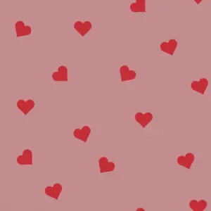 Dekornik - Wallpaper - Hearts On Pink