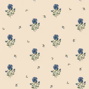 Dekornik - Wallpaper - Dreamy Vintage Flowers