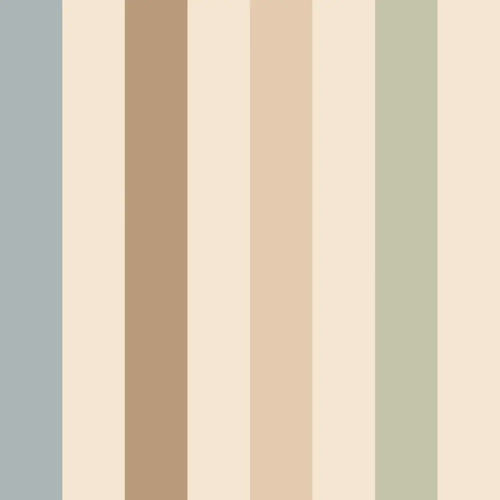 Dekornik - Kinderzimmer Tapete - Stripes Neutral