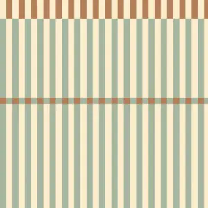 Dekornik - Wallpaper - Stripes Nostalgia Green Vintage