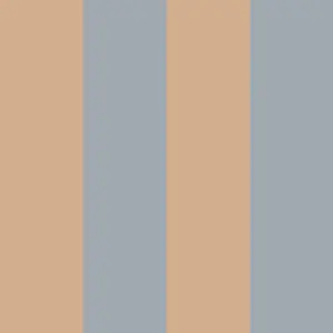 Dekornik - Wallpaper - Stripes Blue Beige