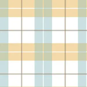 Dekornik - Wallpaper - Check Maxi Yellow Blue