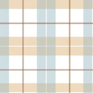 Dekornik - Wallpaper - Check Maxi Beige Blue Red