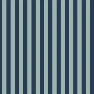 Dekornik - Wallpaper - Wide Stripes 2 Shades Of Blue