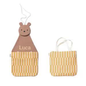 Play&Go - Kinder Opbergtas - Toto Bear - met Naam