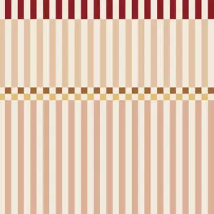 Dekornik - Wallpaper - Stripes Happy Cherry Pink