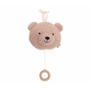 Jollein - Musical Hanger - Teddy Bear - Wild Rose