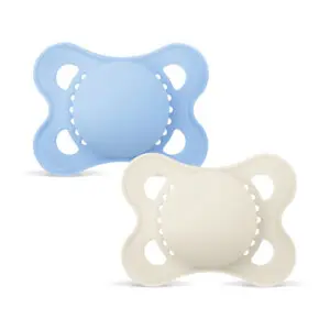 MAM - Pacifier - Original 0-6m plain blue - 2 pcs