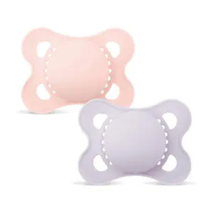 MAM - Pacifier - Original 0-6m plain pink - 2 pcs