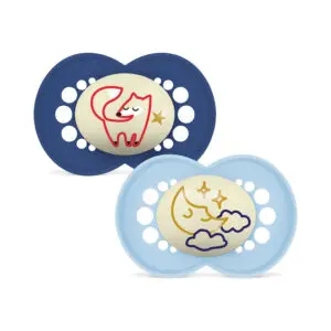 MAM - Pacifier - Original Night 16+ blue - 2 pcs