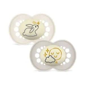 MAM - Pacifier - Original Night 16+ neutral - 2 pcs