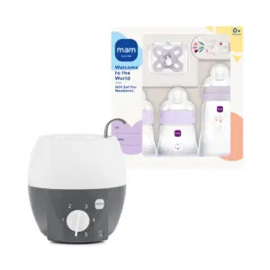 MAM - Starterset Roze + Flessenwarmer