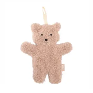 Jollein - Pacifier Cloth - Teddy Bear - Wild Rose
