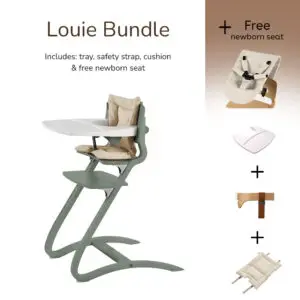 Leander - Louie Highchair Bundle - Sage Green