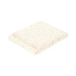 Little Dutch - Bassinet Summer Blanket 4 - Layer Muslin - Fairy Blossom - 70 x 100 cm