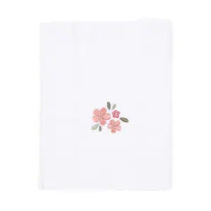 Little Dutch - Cot Sheet Embroidered - Fairy Flowers - 110 x 140 cm