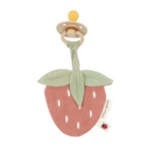 Little Dutch - Pacifier Cloth Muslin - Strawberry