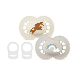 MAM - Fopspeen - Original 6-16m uni - 2 st. + 2 clips