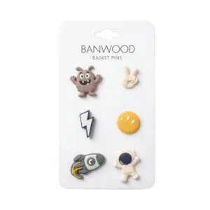 Banwood - Basket Pins - Space