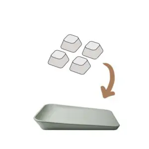 Leander - Rubber Feet For Matty™ Changing Mat - 4 st